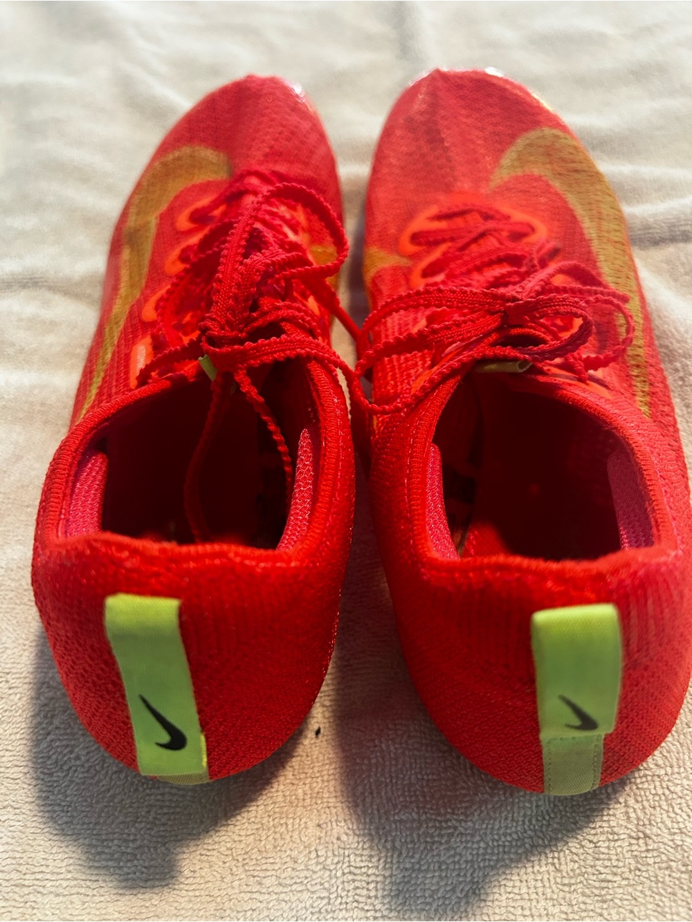 Nike superfly elite 2 men’s bright orange running spikes